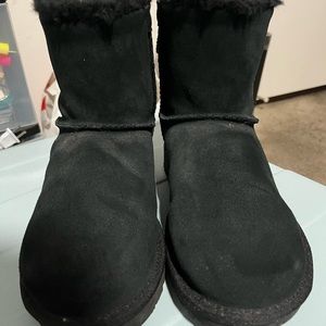 UGGS MINI BAILEY CORDUROY BOW